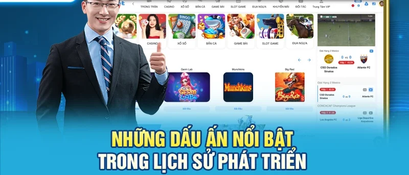 Những dấu ấn nổi bật trong lịch sử phát triển