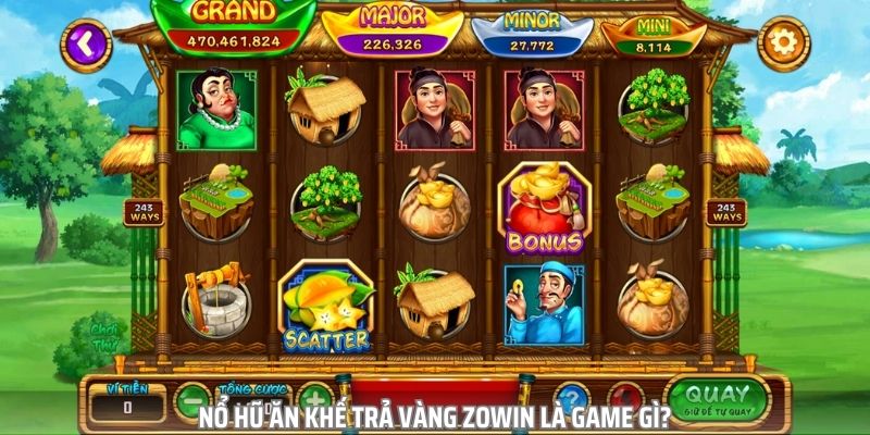 Đây là trò chơi nổ hũ kết hợp với yếu tố cổ tích dân gian.