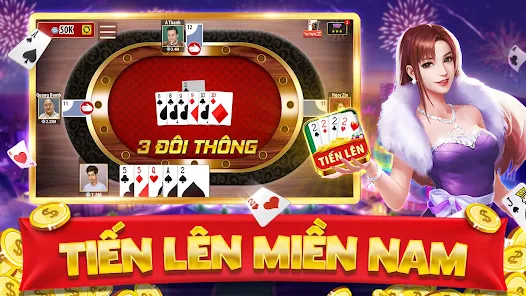 Tiến lên miền Nam là game bài kịch tính, hấp dẫn từng phút